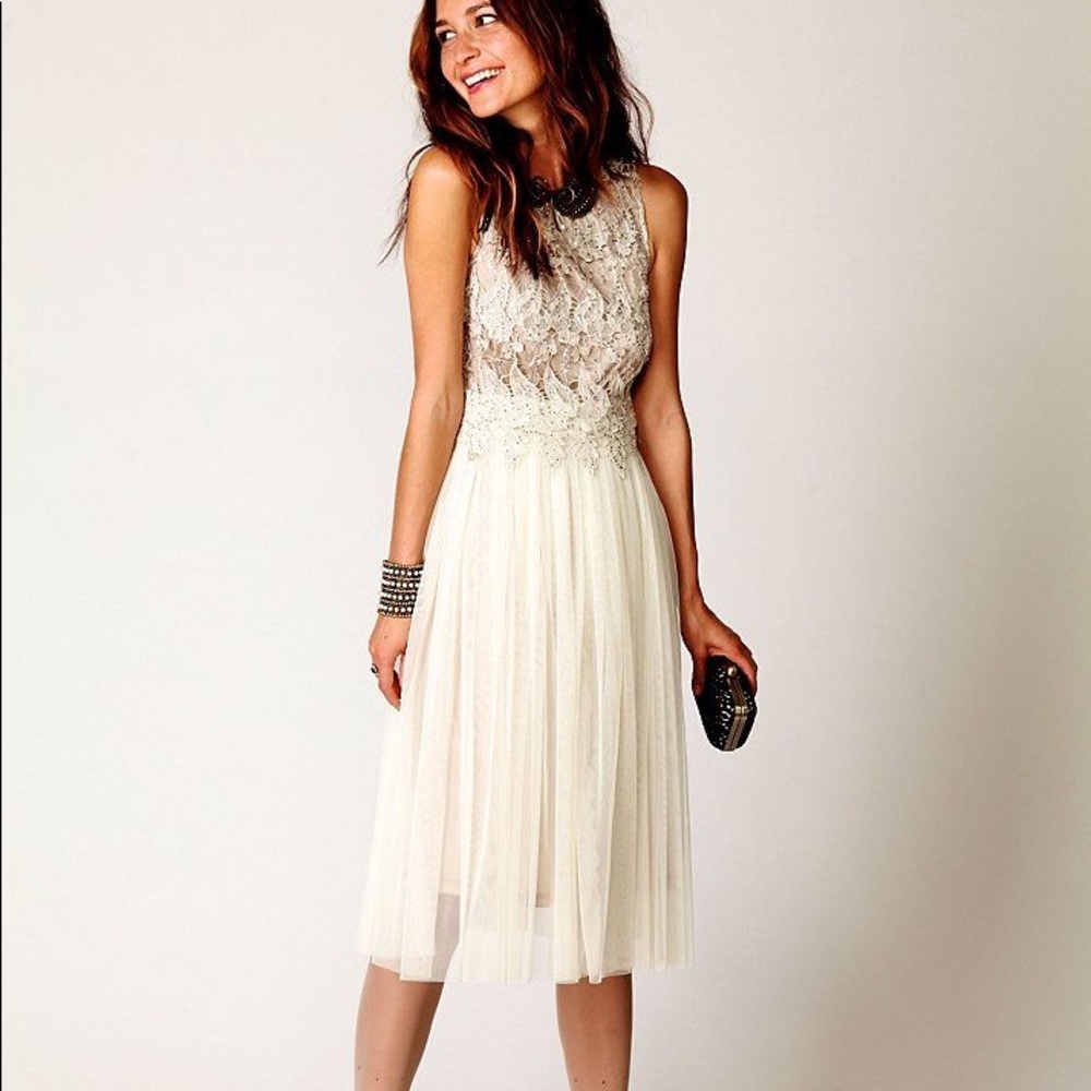 EUC Free people Aryn K L'Etoile Sequin Dress XS